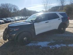 Salvage cars for sale at North Billerica, MA auction: 2021 Ford Explorer Police Interceptor