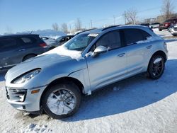 Salvage cars for sale from Copart Montreal Est, QC: 2016 Porsche Macan S