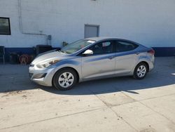 Salvage cars for sale at Farr West, UT auction: 2016 Hyundai Elantra SE