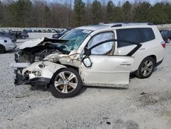 Salvage cars for sale from Copart Gainesville, GA: 2013 Toyota Highlander Limited