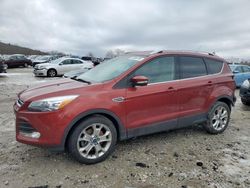 Salvage cars for sale at West Warren, MA auction: 2015 Ford Escape Titanium