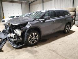 Salvage cars for sale at West Mifflin, PA auction: 2022 Toyota Highlander XLE