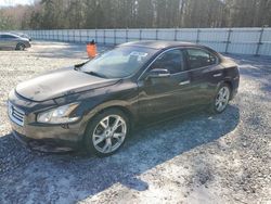 Salvage cars for sale at Ellenwood, GA auction: 2012 Nissan Maxima S