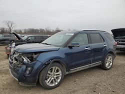 Ford salvage cars for sale: 2016 Ford Explorer Limited