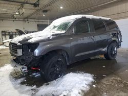 Salvage cars for sale at Candia, NH auction: 2018 Toyota Sequoia SR5