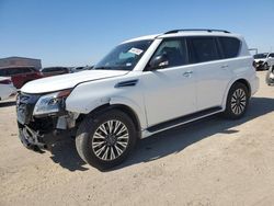 Salvage cars for sale at Amarillo, TX auction: 2024 Nissan Armada SL