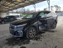 Salvage cars for sale at Cartersville, GA auction: 2019 KIA Sorento SX