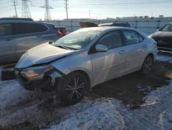 Toyota Corolla salvage cars for sale: 2016 Toyota Corolla L