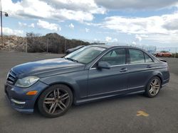 Salvage cars for sale at Kapolei, HI auction: 2014 Mercedes-Benz C 250