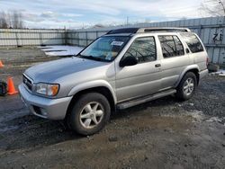 Salvage cars for sale at Arlington, WA auction: 2002 Nissan Pathfinder LE