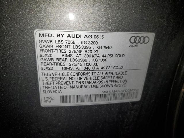 2015 Audi Q7 TDI Premium Plus