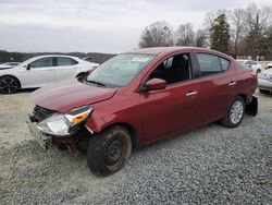 Nissan salvage cars for sale: 2019 Nissan Versa S