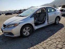 Salvage cars for sale at Colton, CA auction: 2015 Honda Civic LX