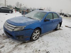 Salvage cars for sale at Pekin, IL auction: 2012 Ford Fusion SE