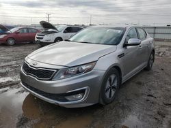 Salvage cars for sale at Elgin, IL auction: 2013 KIA Optima Hybrid