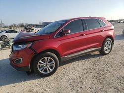 Salvage cars for sale from Copart New Braunfels, TX: 2015 Ford Edge SEL