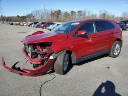 Salvage cars for sale at Glassboro, NJ auction: 2023 Ford Edge Titanium