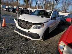 Salvage cars for sale at Spartanburg, SC auction: 2017 Mercedes-Benz GLE 63 AMG 4matic