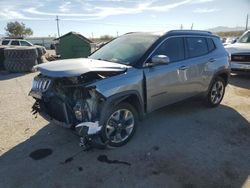 Jeep salvage cars for sale: 2018 Jeep Compass Limited