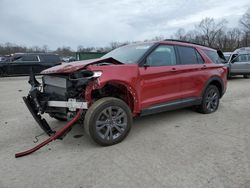 Salvage cars for sale at Ellwood City, PA auction: 2024 Ford Explorer XLT