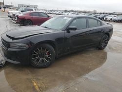 Salvage cars for sale at Grand Prairie, TX auction: 2018 Dodge Charger SXT