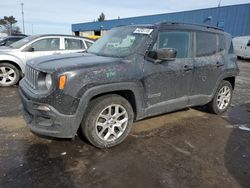 Salvage cars for sale at Woodhaven, MI auction: 2015 Jeep Renegade Latitude