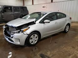 Salvage cars for sale at auction: 2017 KIA Forte LX