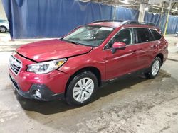 Salvage cars for sale at Woodhaven, MI auction: 2018 Subaru Outback 2.5I Premium