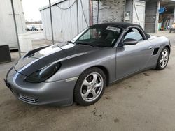 Salvage cars for sale at Fresno, CA auction: 2002 Porsche Boxster