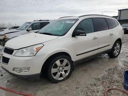 Salvage cars for sale at Wayland, MI auction: 2011 Chevrolet Traverse LTZ