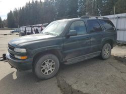 Salvage cars for sale at Arlington, WA auction: 2002 Chevrolet Tahoe K1500