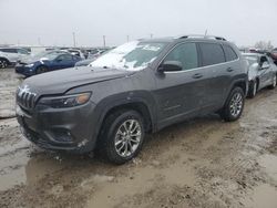 Jeep salvage cars for sale: 2019 Jeep Cherokee Latitude Plus