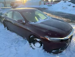 Salvage cars for sale at Bowmanville, ON auction: 2019 Honda Insight Touring