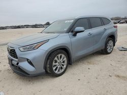 Salvage cars for sale at San Antonio, TX auction: 2020 Toyota Highlander Limited