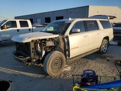 Salvage cars for sale at Jacksonville, FL auction: 2015 Chevrolet Suburban K1500 LT