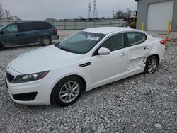 Salvage cars for sale at Barberton, OH auction: 2011 KIA Optima LX