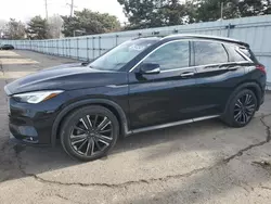 Infiniti salvage cars for sale: 2021 Infiniti QX50 Luxe