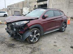 Salvage cars for sale at Fredericksburg, VA auction: 2017 Hyundai Tucson Limited