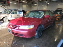 Honda Vehiculos salvage en venta: 2001 Honda Accord LX