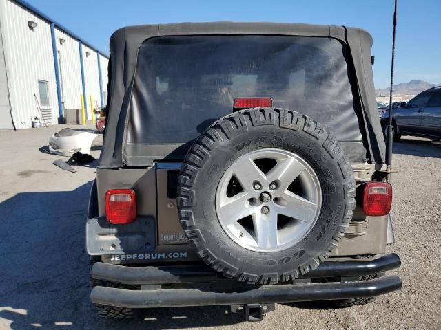 2003 Jeep Wrangler / TJ Sahara