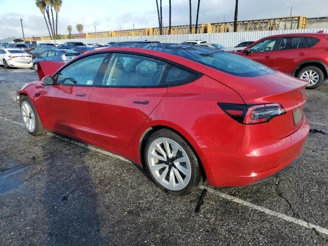 2022 Tesla Model 3