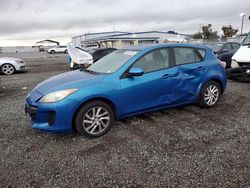 Salvage cars for sale at San Diego, CA auction: 2012 Mazda 3 I