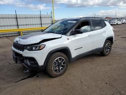 Jeep salvage cars for sale: 2024 Jeep Compass Trailhawk