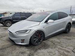 Salvage cars for sale at Sun Valley, CA auction: 2016 Tesla Model X