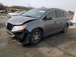 Salvage cars for sale at Windsor, NJ auction: 2011 Honda Odyssey EX