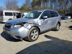 Salvage cars for sale at Waldorf, MD auction: 2015 Subaru Forester 2.5I Premium