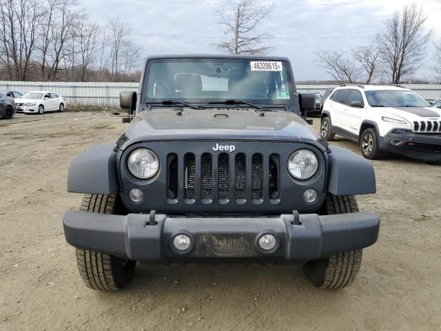 2016 Jeep Wrangler Sport