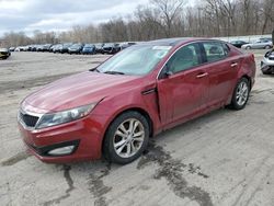 Salvage cars for sale at Ellwood City, PA auction: 2012 KIA Optima EX