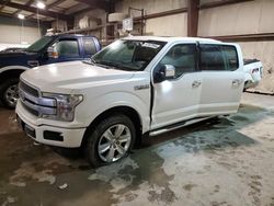 Salvage cars for sale at Eldridge, IA auction: 2018 Ford F150 Supercrew