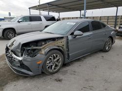 Salvage cars for sale at Anthony, TX auction: 2020 Hyundai Sonata SEL